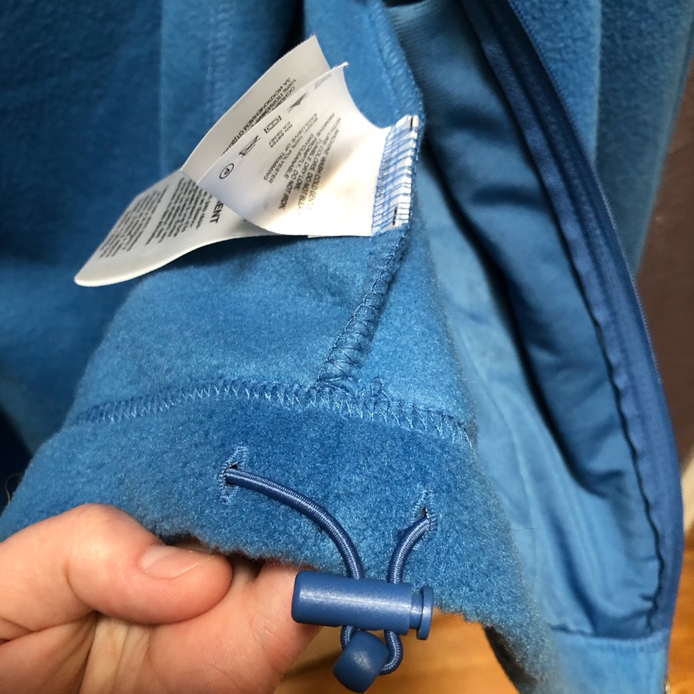 NWOT Columbia Blue Fleece Jacket - Picture 6 of 9